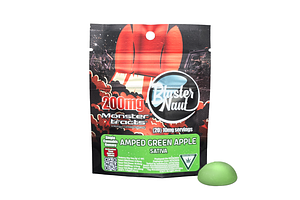 Blaster Naut Amped Green Apple Gummy | 200mg by Monster Xtracts