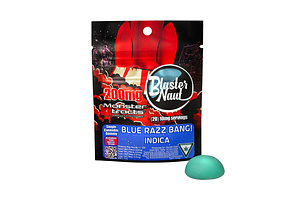 Blaster Naut Blue Razz Bang! Gummy | 200mg by Monster Xtracts