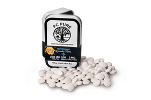 PC Pure | Peppermint Mints | 100x2mg | 200mg by PC Pure
