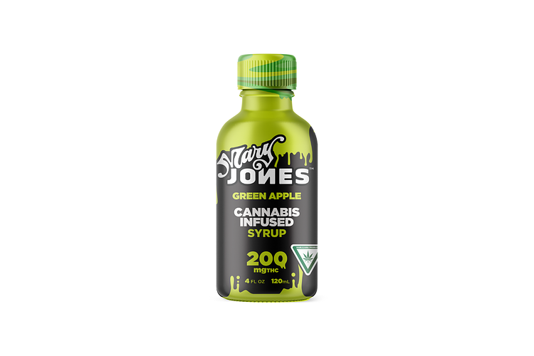Green Apple Infused Syrup | 200mg by Mary Jones