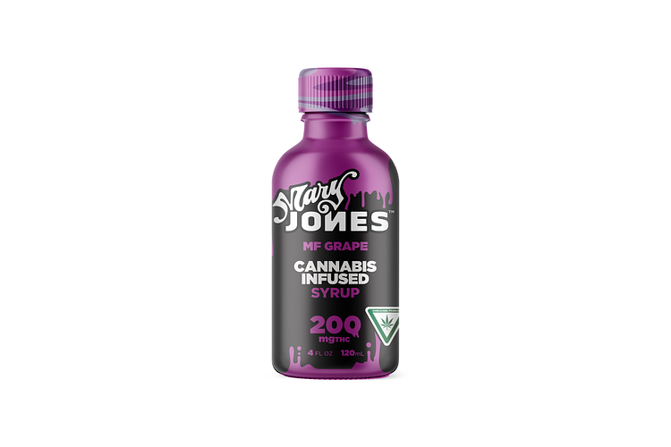 MF Grape Infused Syrup | 200mg by Mary Jones