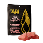 Strawberry Lemonade Full Spectrum Gummies | 4x50mg | 200mg by Five Star Extracts