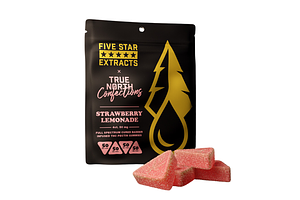 Strawberry Lemonade Full Spectrum Gummies | 4x50mg | 200mg by Five Star Extracts