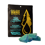 Electric Watermelon Full Spectrum Gummies | 4x50mg | 200mg by Five Star Extracts