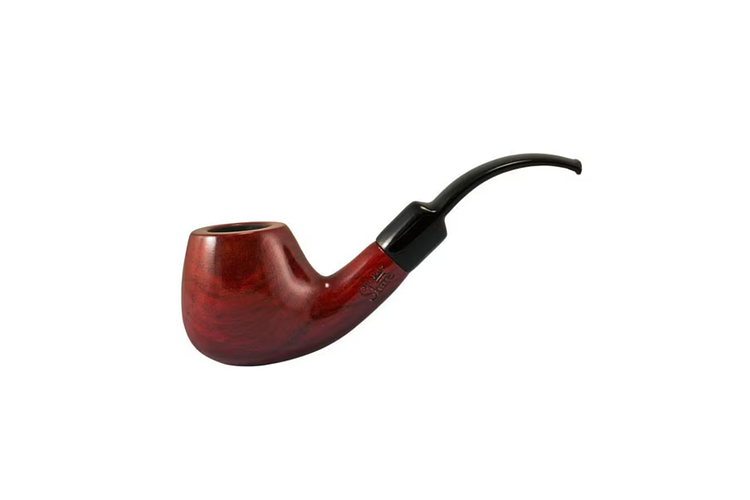 Pulsar | Shire Pipes Bent Apple Wood Smoking Pipe 5" by Pulsar