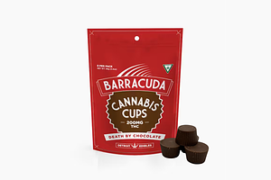 Death By Chocolate Barracuda Cups | 8x25mg | 200mg by Detroit Edibles