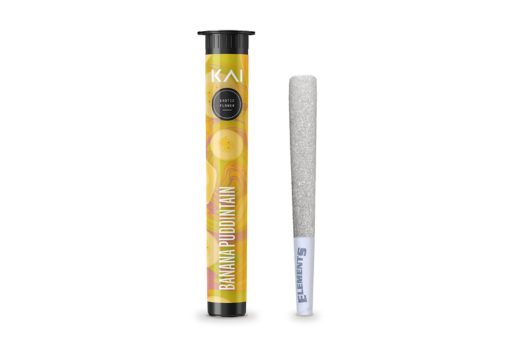 Banana Puddintain Pre-Roll | 1g by Kai Cannabis