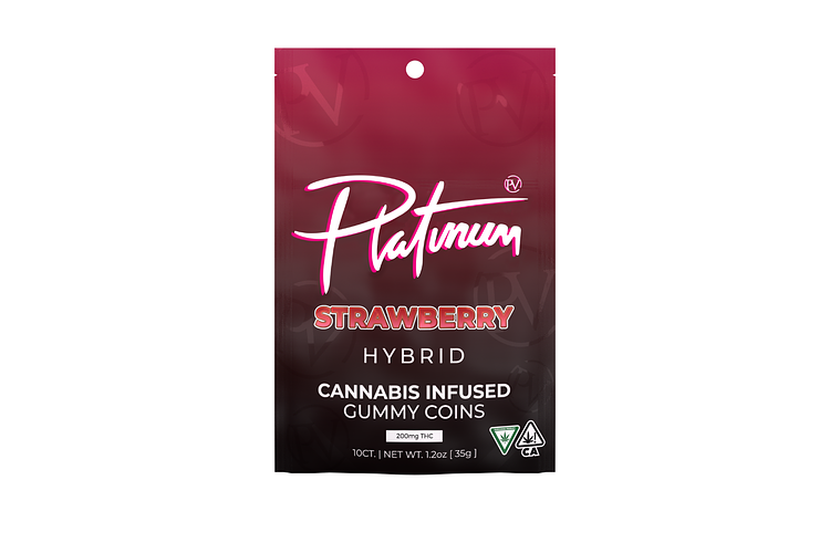 Strawberry Gummies | 200mg by Platinum Vape