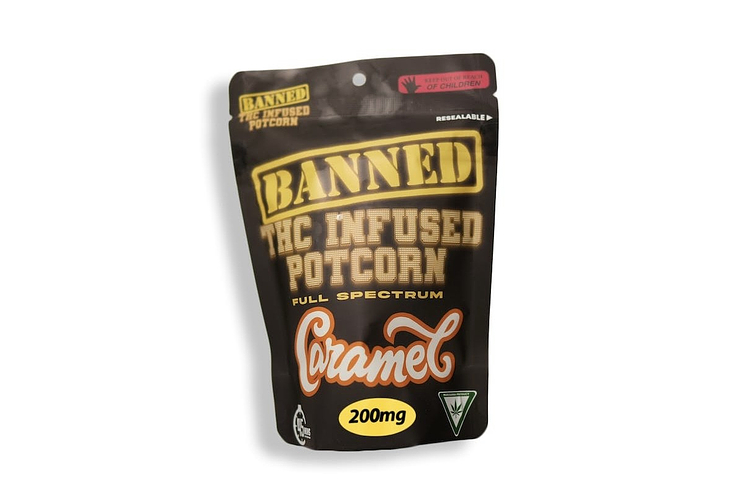 Banned | Caramel Potcorn | 200mg by Banned