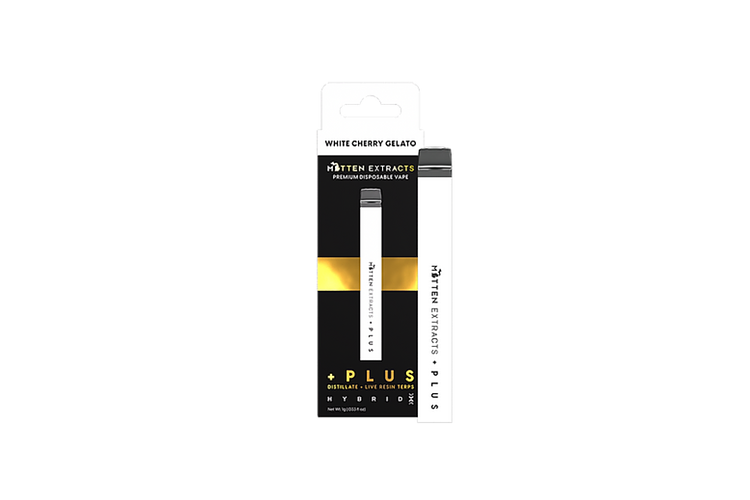 White Cherry Gelato Disposable Vape | 1g by Mitten Extracts