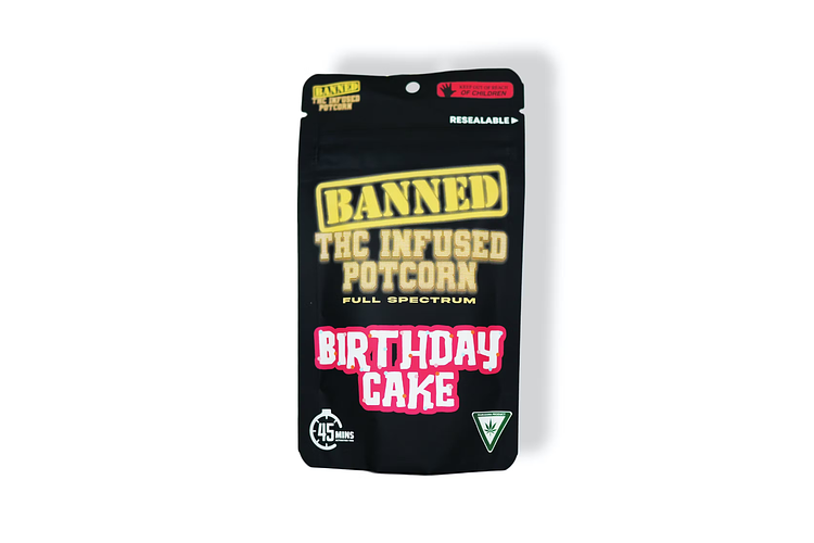 Birthday Cake Potcorn | 200mg by Banned