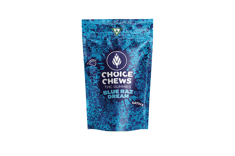 Choice Chews | Blue Raz Dream Gummies | 10x20mg | 200mg by Choice