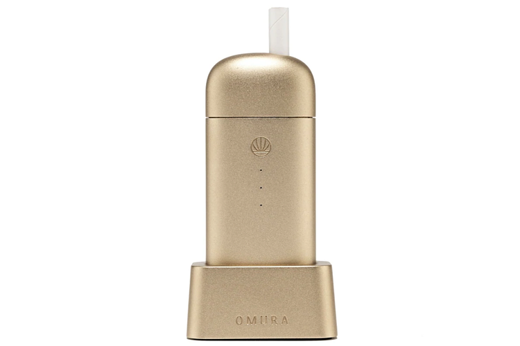 Omura Series X Dry Herb Vaporizer Gold by Omura