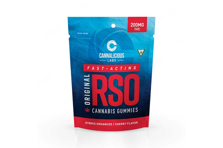 Cherry RSO Gummies | 10x20mg | 200mg by Cannalicious Labs