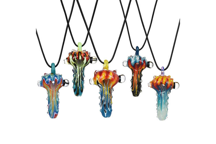 AFG | Spoon Pipe Glass | Assorted Colors | 2.75" by Afg