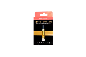 Peach Kush Distillate Cartridge | 1g by Mitten Extracts