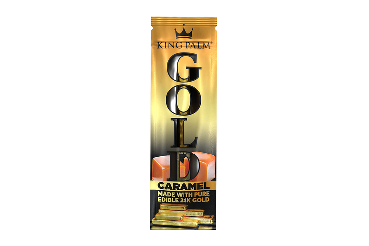 King Palm | Gold King Size Caramel Wrap by King Palm