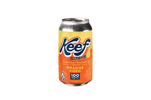 Keef | Orange Kush Xtreme THC Soda | 100mg by Keef