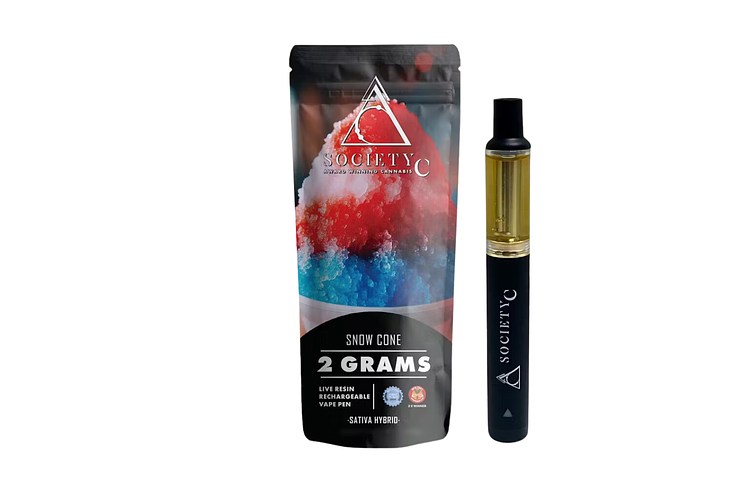 Society C | Snow Cone Live Resin Disposable Vape | 2g by Society C