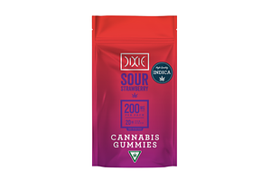 Sour Strawberry Gummies | 10x20mg | 200mg by Dixie