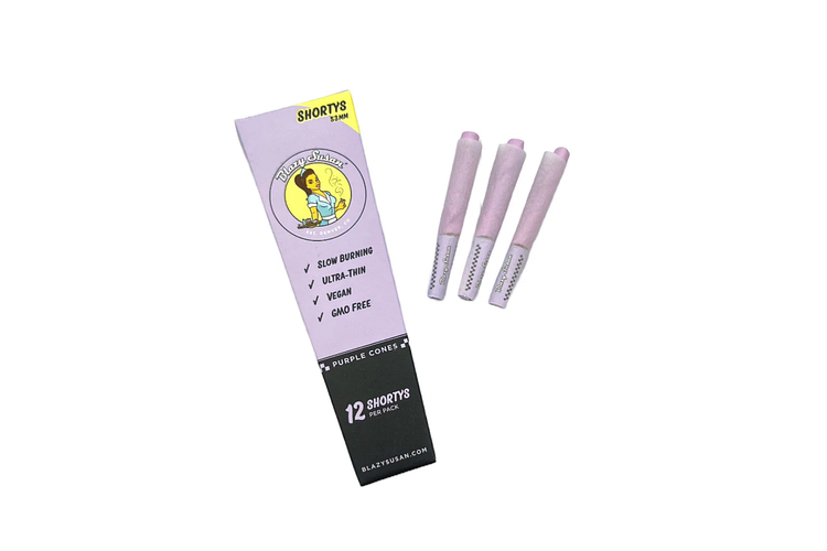 Blazy Susan Purple Cones 53mm 12Ct by Blazy Susan