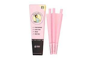 Blazy Susan | Pink Pre Rolled Cones | 1 1/4" | 6pk by Blazy Susan
