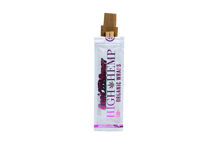 High Hemp | Organic Hemp Wraps | Bare Berry | 2pk by High Hemp