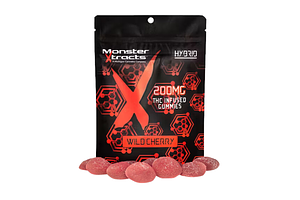 Wild Cherry Gummies | 10x20mg | 200mg by Monster Xtracts
