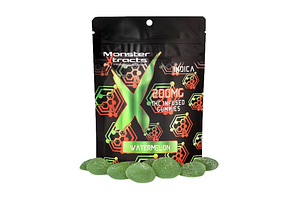 Watermelon Gummies | 10x20mg | 200mg by Monster Xtracts
