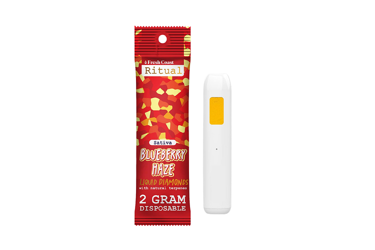 Ritual | Blueberry Haze Liquid Diamonds Disposable Vape | 2g by Ritual
