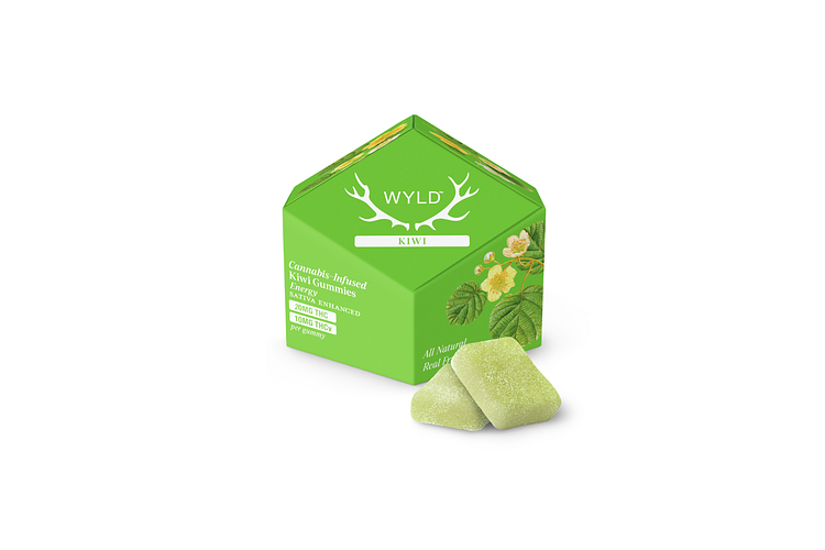 Kiwi Gummies | 2:1 THC:THCv | 200mg by Wyld