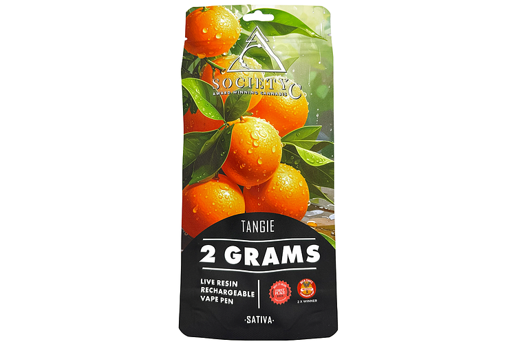 Society C | Tangie Live Resin Disposable Vape | 2g by Society C