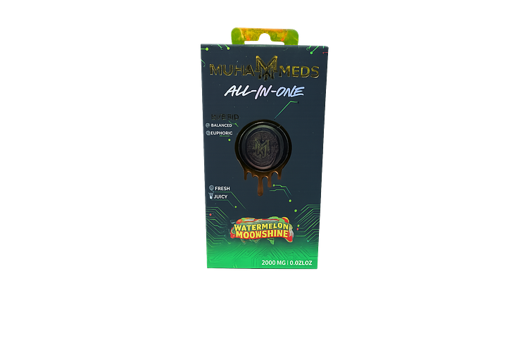 Watermelon Moonshine Disposable Vape | 2g by Muha Meds