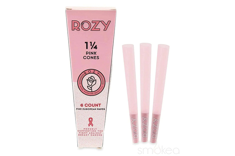 Rozy | Pink Ultra Thin Cones 1 1/4"  | 6pk by Rozy