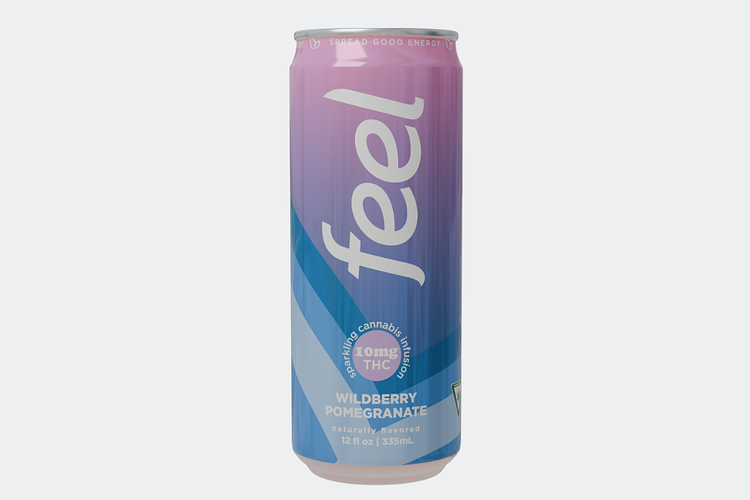 Feel | Wild Berry Pomegranate Lime Seltzer | 10mg by Feel