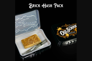 Old School Hash |  Runtz Lebanese Brick Hash | 2g by Old School Hash