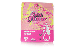 True North | One Hitter Strawberry Banana Single Gummy | 200mg by True North