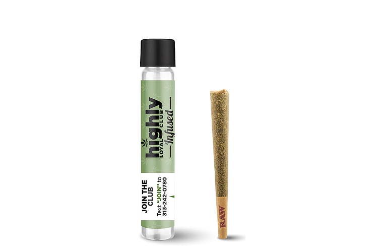 Highly Loyal Club | Watermelon Infused Pre-Roll | 1.2g by Highly Loyal Club