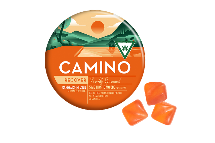 Freshly Squeezed Gummies | 10:20 THC:CBG | 100mg by Camino