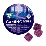 Camino | Blackberry Dream Sour Gummies | 10:10:10 THC:CBN:CBD | 200mg by Camino
