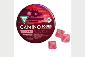 Strawberry Sunset Sour Gummies | 20x10mg | 200mg by Camino
