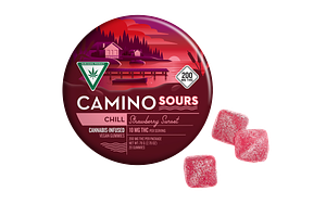 Strawberry Sunset Sour Gummies | 20x10mg | 200mg by Camino