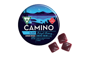 Midnight Blueberry Gummies | 20:4 THC:CBN | 200mg by Camino