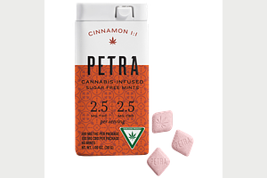 Petra | Cinnamon Mints | 1:1 THC:CBD | 100mg by Petra