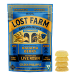 Golden Pineapple x Bahama Berry Live Rosin Gummies | 10x20mg | 200mg by Lost Farm