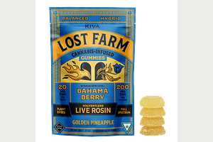 Golden Pineapple x Bahama Berry Live Rosin Gummies | 10x20mg | 200mg by Lost Farm