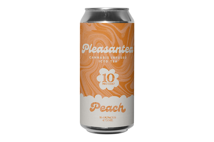 Pleasantea | Peach THC Tea | 10mg by Pleasantea
