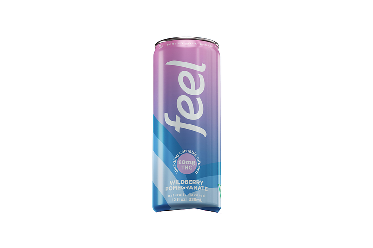 Feel | Wildberry Pomegranate Seltzer | 10mg by Feel