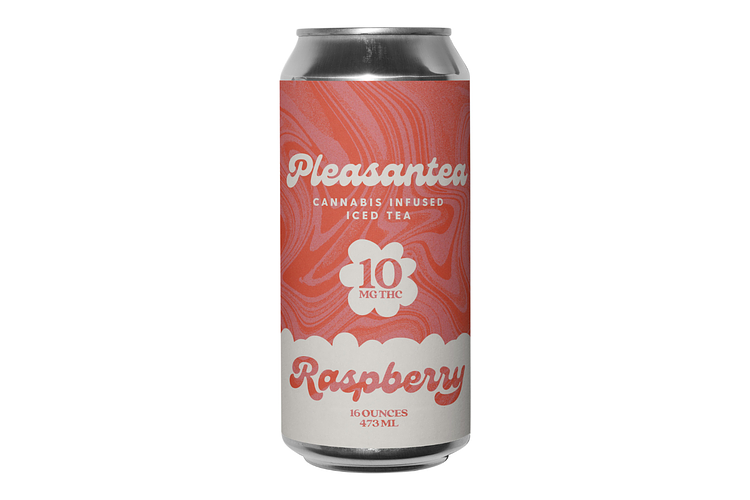 Pleasantea | Raspberry THC Tea | 10mg by Pleasantea