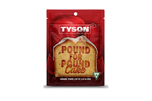 Pound For Pound Cake Prepackaged Flower | 3.5g by Tyson 2.0